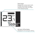 E-Bike-Display-Fahrradcomputer Shimano STEPS SC-EN500 für 22,2 mm Gabelschaftdurchmesser