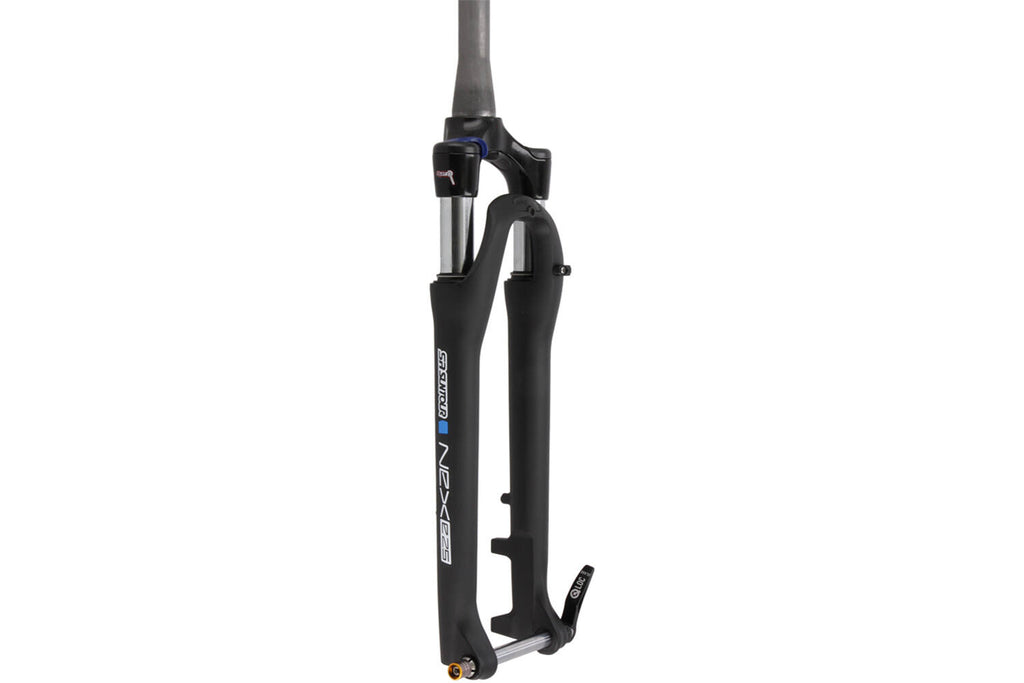 Srsuntour sr suntour - vork nex-e25 ds 700c 63mm tapered 15mm mat zwart