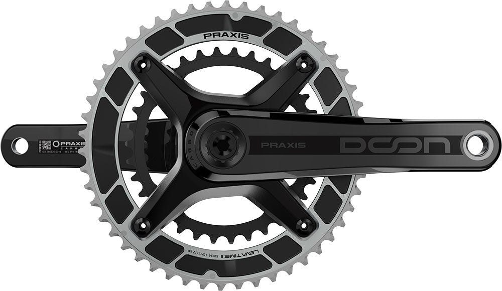 Praxis works doon carbon m30 52 36t road crankset
