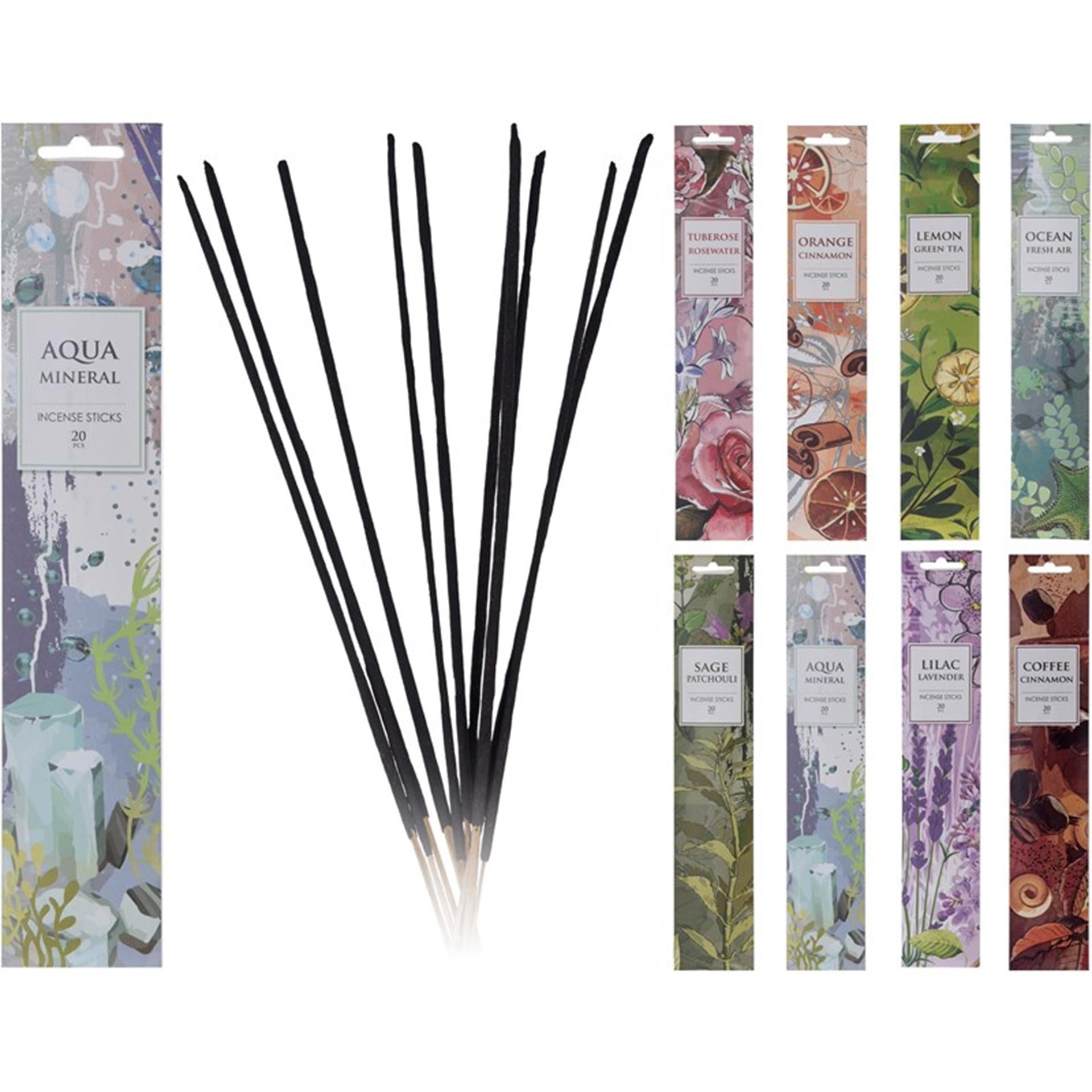 Home styling wierookstokjes 20 stuks 25cm
