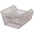 Basil fietsmand cento s 36 x 26 x 18 cm - nude metallic