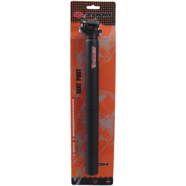 Sattelstütze ATB Zoom ø31,6 mm 350 mm Aluminium - schwarz