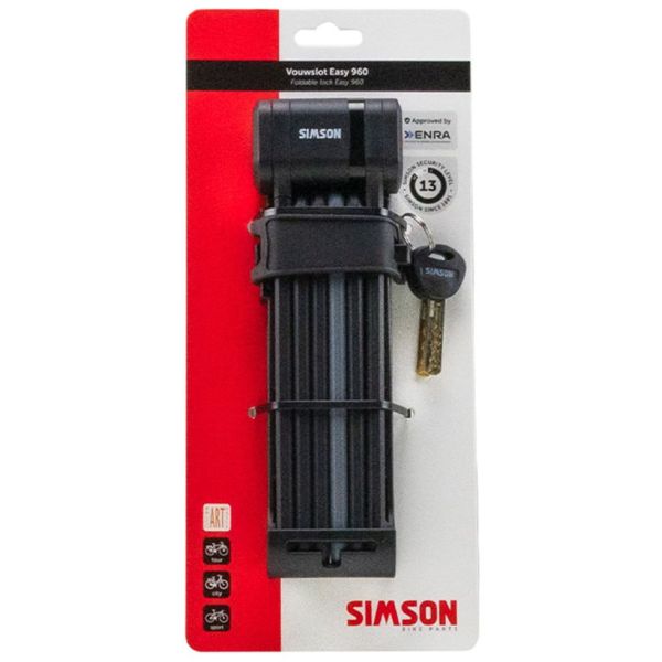 Simson Easy 960 Klappschloss - ART2 - schwarz