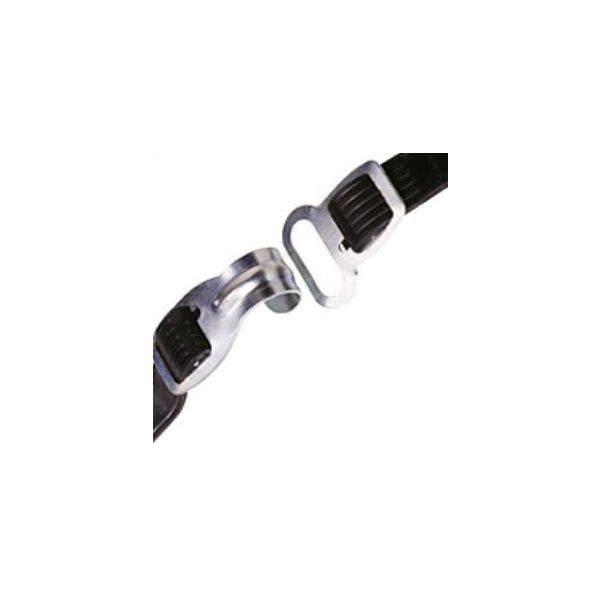 Bibia Schnellverschluss mit Haken und Öse 50 cm - schwarz