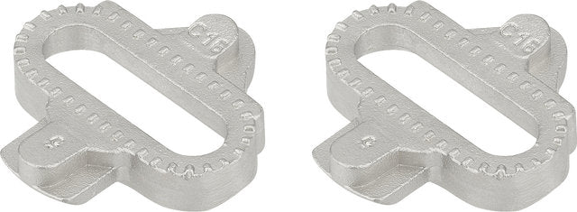 Bbb cycling spd schoenplaatjes - click go - compatibel met alle spd fietsschoenen en pedalen - 4° speling - mtb schoenplaatjes shimano - bpd-01