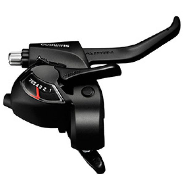 Schalthebel (rechts) mit Bremshebel 7-Gang Shimano ST-EF41 - schwarz
