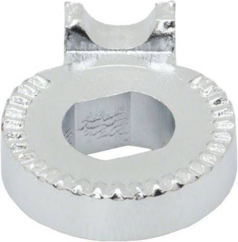 Shimano Nexus Achsbohrungsplatte Typ 6R, silber, 10er-Packung