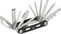 Bbb cycling maxifold m fietsgereedschap - gereedschapset met bandenlichters - fiets minitools - 13 verschillende functies - btl-141m