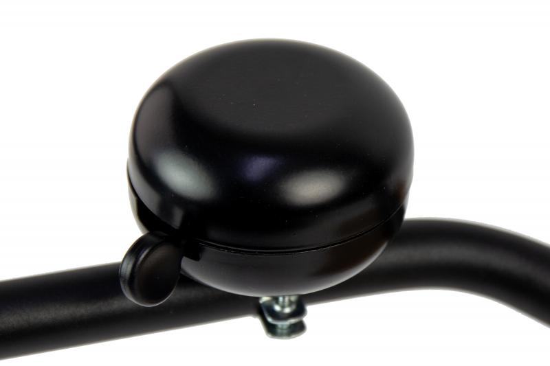WIDEK Fahrradklingel Ding-Dong Klingel Ding-Dong schwarz