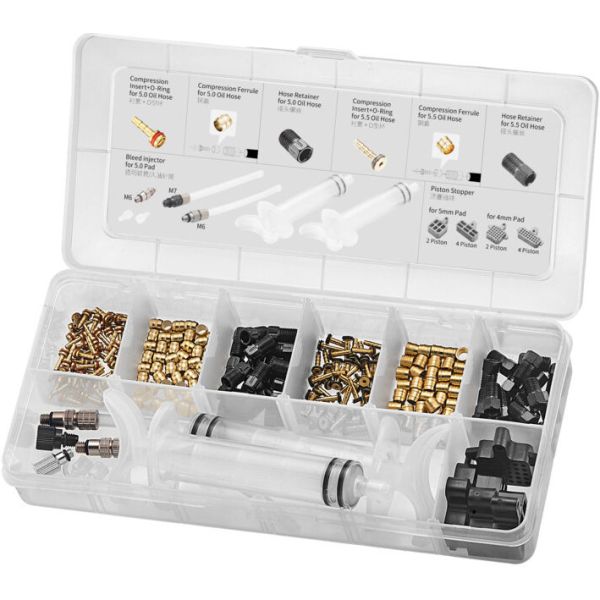 Tektro Scheibenbremsen-Servicekit für ø5,0 5,5 mm Bremsleitung