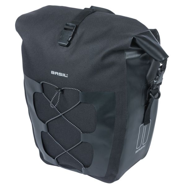 Basil Navigator wasserdichte Einzeltasche L MIK 25-31L 14 x 26 x 42 cm - schwarz