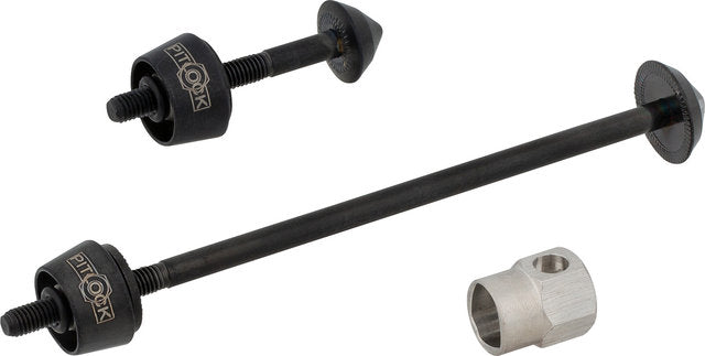 Pitlock security set 01 front wheel + seatpost