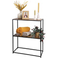 Home styling wandkastje sidetable 70x31x85cm