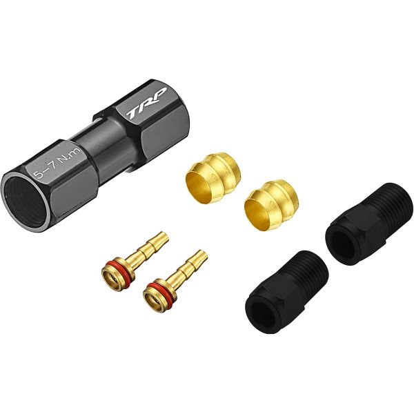 Hydraulikbremsleitungs-Verlängerungssatz ø5,5 mm Tektro inkl. 2x Verschraubungseinsatz