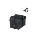 Doppelte Fahrradtasche Basil Urban Dry MIK 50 Liter 16 x 31 x 32 cm (2x) - Mattschwarz