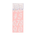 Delta • stencil elegant house number