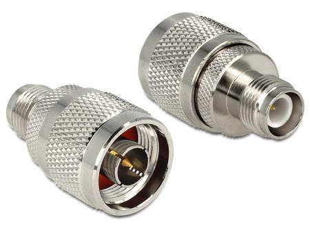 Delock adapter n stekker > rp-tnc buchse