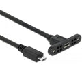 Delock kabel usb 2.0 micro-b connector voor installatie > usb 2.0 micro-