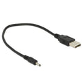 Usb a naar dc voedingskabel