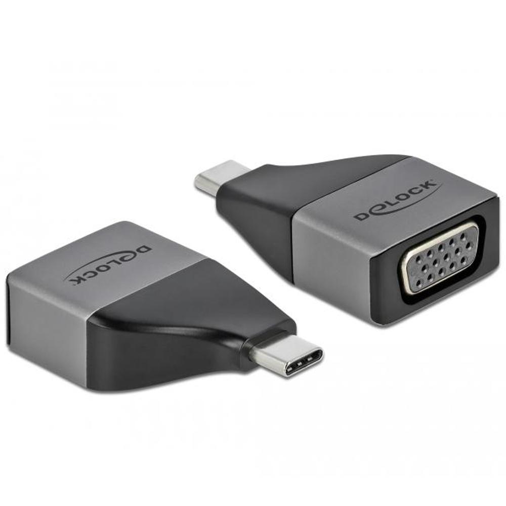 Abi delock usb type-c™ adapter naar vga (dp alt mode) 1080p - compact ontwerp