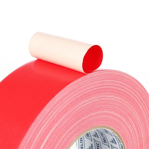 Deltec gaffer tape pro rood 50 mm x 50 m