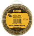Dewalt accessoires 18v grastrimmer - vervangdraad 2mm x 15.2m - dt20650-qz