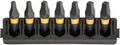 Dewalt accessoires bitset | houder + impact torsion | 25 mm | sq1 x2, sq2 x3, sq3 x2 - dt70815-qz