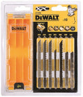 Dewalt accessoires dewalt xpc serie - brzeszczoty set - 10 stuks - precision - hout
