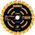 Dewalt accessoires dewalt dt10624 extreme cirkelzaagblad - 165 x 20 x 24t - hout (met nagels)