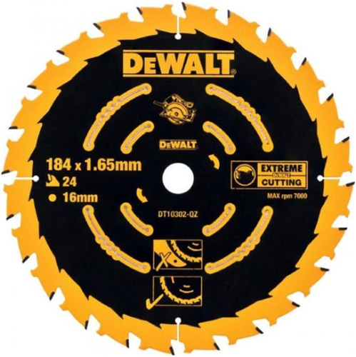 Dewalt accessoires | cirkelzaagblad | 184x16x24t - dt10302-qz