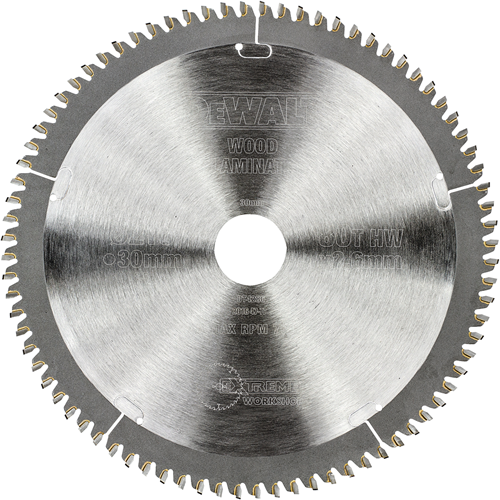 Dewalt accessoires cirkelzaagblad s40 216x30x80t - dt4286-qz