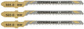 Dewalt accessoires decoupeerzaagblad bim extreme voor korte bochten in hout en laminaat (t101aof) - dt2081-qz