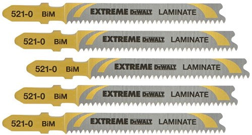 Dewalt accessoires decoupeerzaagblad bim extreme voor snel zagen in hout en laminaat (t101bif) - dt2080-qz
