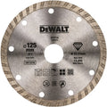 Dewalt accessoires diamantblad, turbo, ø125mm 22.2mm, universeel - dt3712-qz