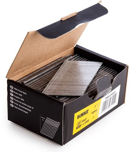 Dewalt accessoires dewalt dnba1644gz - gepoedercoate spijkers - 20° - 44mm