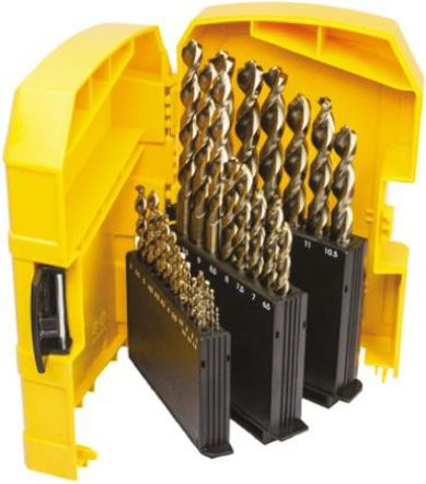 Dewalt accessoires dt4957-qz hss e cobalt metaalboorcassette | 29-delig - dt4957-qz