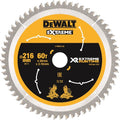 Dewalt accessoires extreme runtime cirkelzaagblad 216mm x 30mm 60t - dt99570-qz