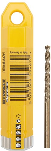 Dewalt accessoires hss industrial cobalt metaalboor 3.5mm - dt4923-qz