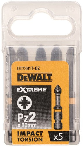 Dewalt accessoires impact torsion 50mm pz2 - dt7391t-qz