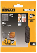 Dewalt accessoires mesh schuurgaas 115x115mm k80 - dtm3022-qz