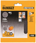 Dewalt accessoires mesh schuurgaas ø125mm k240 - dtm3117-qz