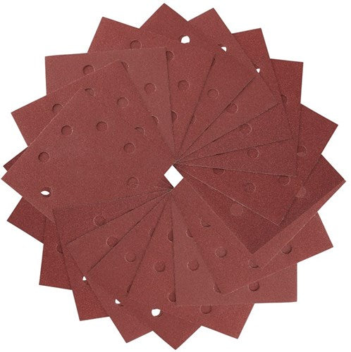 Dewalt accessoires schuurpapier 1 4, 115x115mm, geperforeerd, velcro, k120 - dt3033-qz