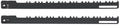 Dewalt accessoires tegensnijdend zaagblad hss, 275mm werklengte voor universeel gebruik (dw390 391) - dt2961-qz