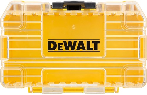 Dewalt accessoires dewalt tough case serie - kleine systeemkoffer - modulaire opslag - biedt bescherming