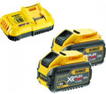 Dewalt dcb118x2-qw starterset - dcb118 snellader voor 18v en flexvolt accu's + 2x accu dcb547 - dcb118x2-qw