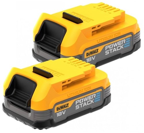 Dewalt dcbp034e2 2x 18v xr compacte powerstack accu