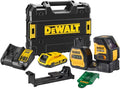 Dewalt dce088d1g18 | accu kruislijnlaser | groen | 12 18v | xr | 2.0 ah - dce088d1g18-qw