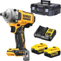 Dewalt dcf892p2t-qw - 18v xr brushless 1 2 slagmoersleutel (pin-aansluiting) | 2x 5.0ah | in tstak koffer - dcf892p2t-qw