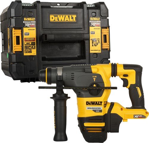 Dewalt dch333nt-xj accucombihamer sds-plus flexvolt 54v body excl. accu's en lader - dch333nt-xj
