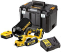 Dewalt dcp580p2 accuschaafmachine 18v 5,0ah li-ion